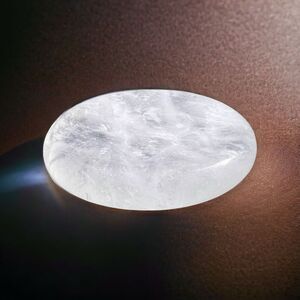 Quartz Crystal Worry Stone / Mini Bowl /‎ Ring Holder (#2)